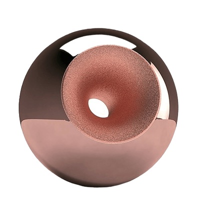 Copper Modern Orb Cremation Urns