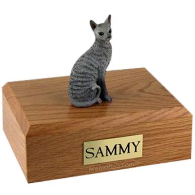 Cornish Rex Blue X Large Cat Cremation Urn