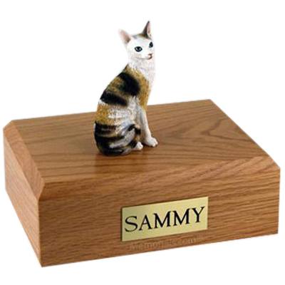 Cornish Rex Tort X-Large Cat Cremation Urn