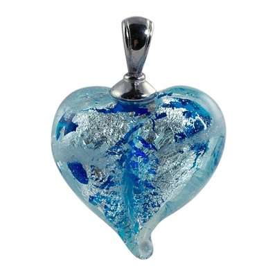 Cosmic & Silver Love Cremation Ash Pendant