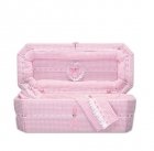 Country Pink Mini Child Casket