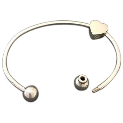 Heart Cremation Bangle