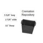Rose Companion Cremation Grave Marker