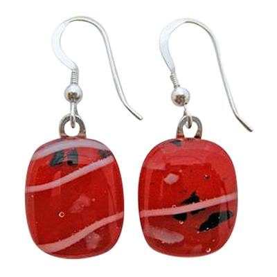 Crimson Earrings