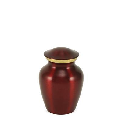 Crimson Petite Pet Urn