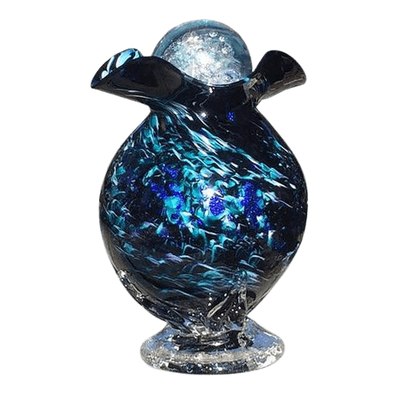 Crown Earth Glass Cremation Urns