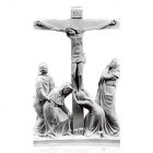 Crucifixion Marble Relief