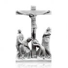 Crucifixion Small Marble Relief