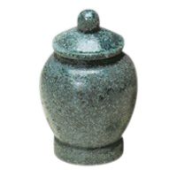 Green Jar Pet Urn