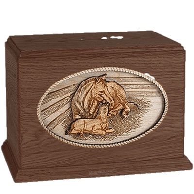 Daddys Love Walnut Companion Urn