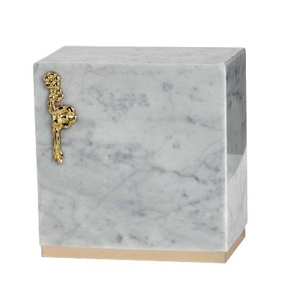 Dignity Bianco Carrera Marble Urns