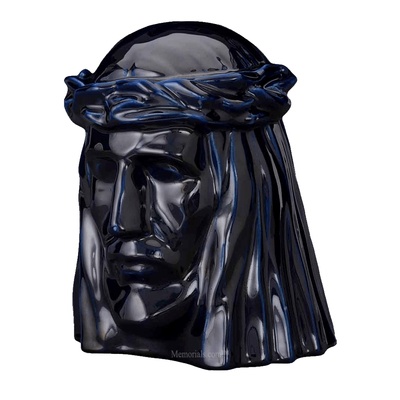 Christ Cobalt Cremation Urn