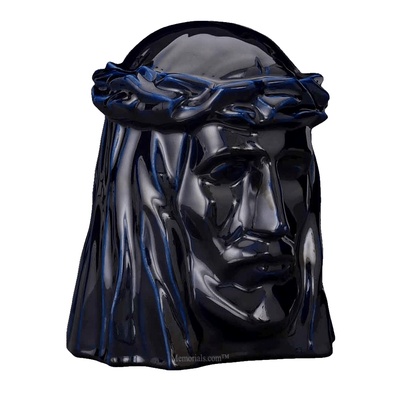 Christ Cobalt Cremation Urn