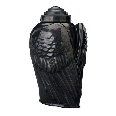 Wings Metallic Cremation Urn