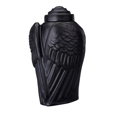 Wings Matte Cremation Urn