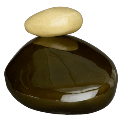 Stone Olive Cremation Urn