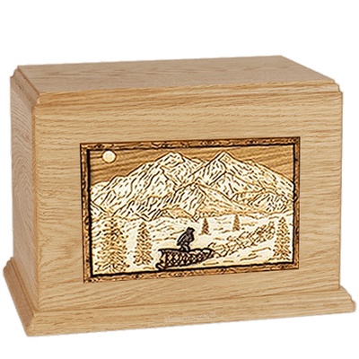 Dogsled Maple Companion Urn