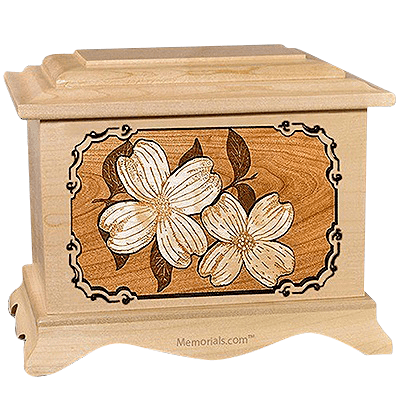 Dogwood Maple Cremation Urn for Two