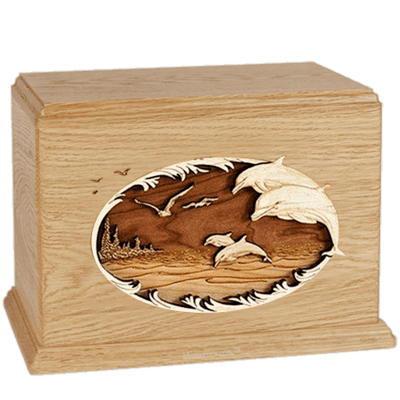 Dolphin Maple Companion Urn