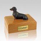 Dachshund Black Guard X Large Dog Urn