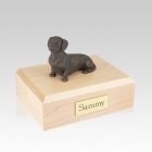 Dachshund Bronze Medium Dog Urn