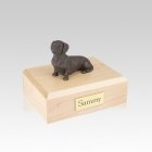 Dachshund Bronze Small Dog Urn