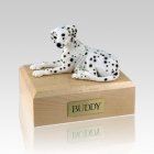 Dalmatian Laying Large Dog Urn