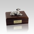 Dalmatian Resting Small Dog Urn