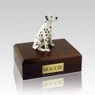 Dalmatian Sitting Medium Dog Urn