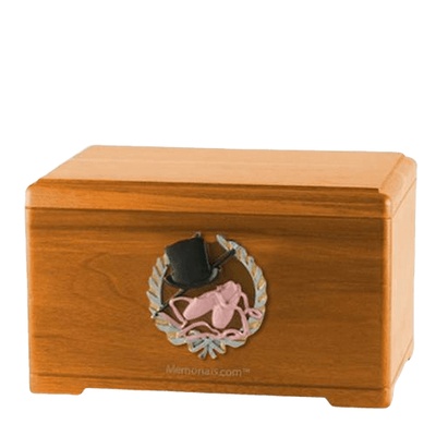 Ballet Oak Cremation Urn