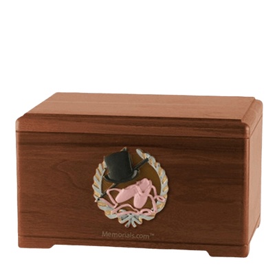 Ballet Walnut Cremation Urn