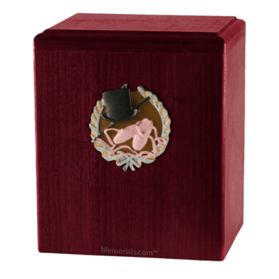 Dance Rosewood Cremation Urn