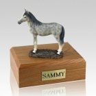 Dapple Gray Standing X Large Horse Cremation Urn