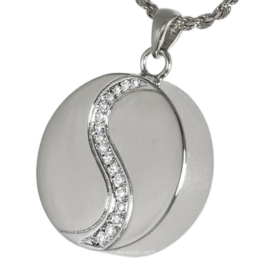 Diamond Chinese Cremation Pendant