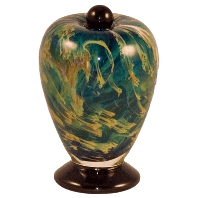 Diffusion Glass Keepsake Urn