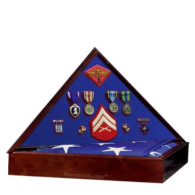 Heritage Blue Flag Display Case