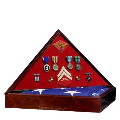 Heritage Red Flag Display Case