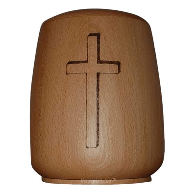 Divine Wood Cremation Urn