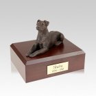 Doberman Bronze Ears Down Medium Dog Urn