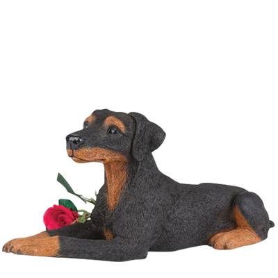 Doberman Pincher Cremation Urn