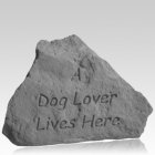 Dog Lover Pet Memorial Stone