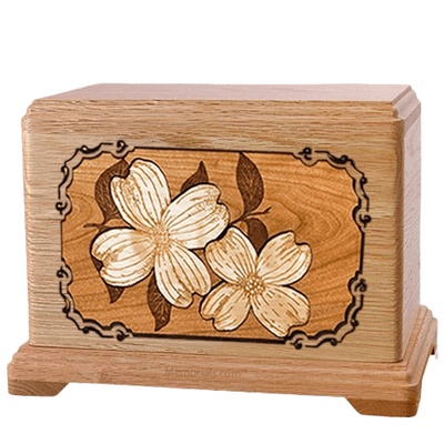 Dogwood Oak Hampton Cremation Urn