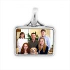 Doric Silver Photo Pendant