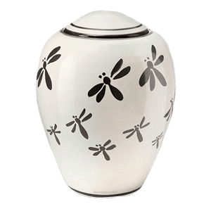 Dragonfly Ceramic Companion Urn