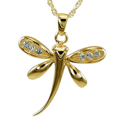 Dragonfly Cremation Pendant II