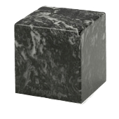 Ebony Cube Keepsake Cremation Urn