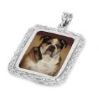 Elegance Silver Photo Pendant