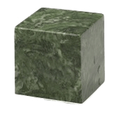 Emerald Cube Keepsake Cremation Urn