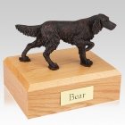 English Setter Bronze X Large Dog Urn