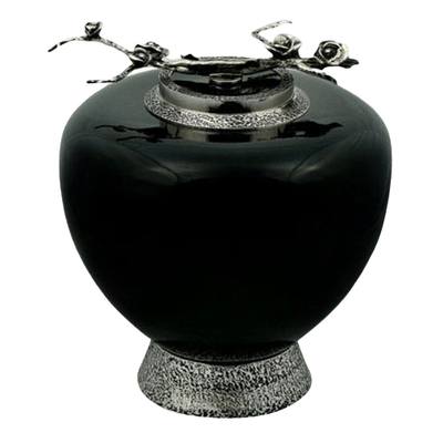 Eternal Rose Glass Cremation Urn